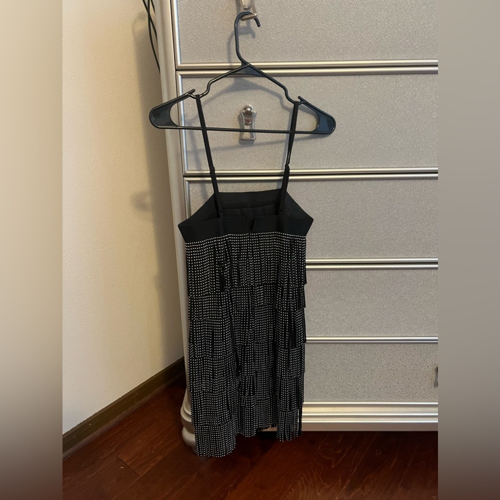 Size S black tassel dress - Picture 3 of 4